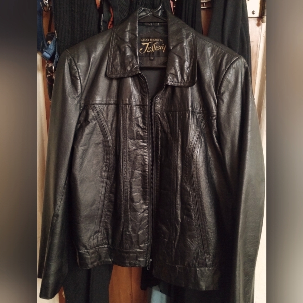 100% Genuine Leather Vintage Jacket
